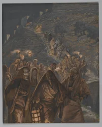 The Procession of Judas, illustration from The Life of Our Lord Jesus Christ