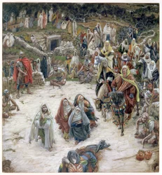 What Christ Saw from the Cross, illustration for The Life of Christ