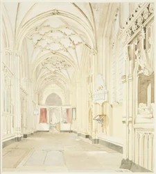 North Aisle of St Mary Redcliffe, Looking West