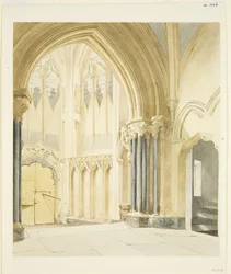 North Porch of St Mary Redcliffe, looking North