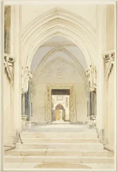 North Porch of St Mary Redcliffe, looking South