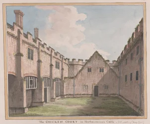 Herstmonceux Castle, East Sussex: The Chicken Court