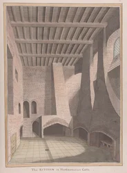 Herstmonceux Castle, East Sussex: The Kitchen