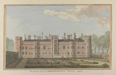 Herstmonceux Castle, East Sussex: The North Front