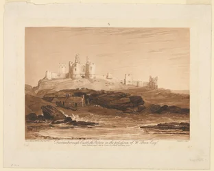 Dunstanburgh Castle, from 