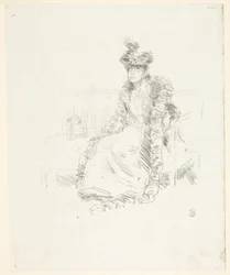 A Lady Seated