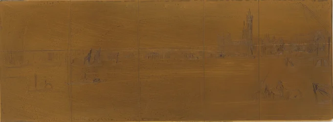 Etching Plate: Old Westminster Bridge