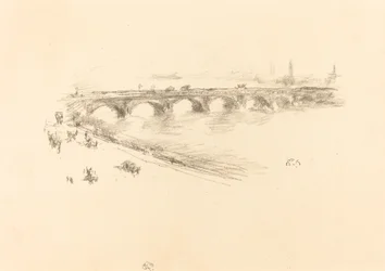 Evening, Little Waterloo Bridge