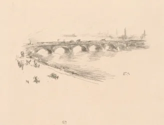 Evening, Little Waterloo Bridge