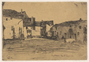 Liverdun, from the French Set (Douze Eaux-Fortes d...)