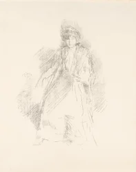 Portrait of a Young Woman Wearing a Hat [Miss Seaton]