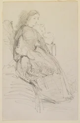 Seated Woman, Smoking