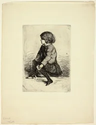 Seymour Haden, Jr, Seated