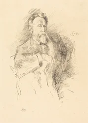 Sketch of William E. Henley