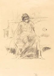 The Draped Figure, Seated