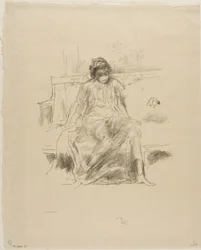 The Draped Figure, Seated