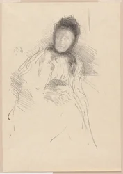 Unfinished Sketch of Lady Haden