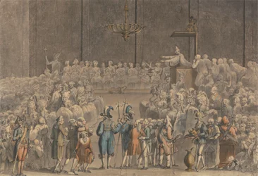 A Christening at the Vatican with Swiss Papal Guard, etc.