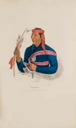 A Miami Chief, from The Aboriginal Portfolio