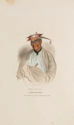 CHA-CO-TO, A Pottowattomie Chief, from The Aboriginal Portfolio
