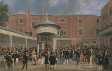 Epsom Races: Settling Day at Tattersalls