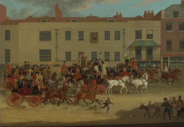 North Country Mails at the Peacock, Islington