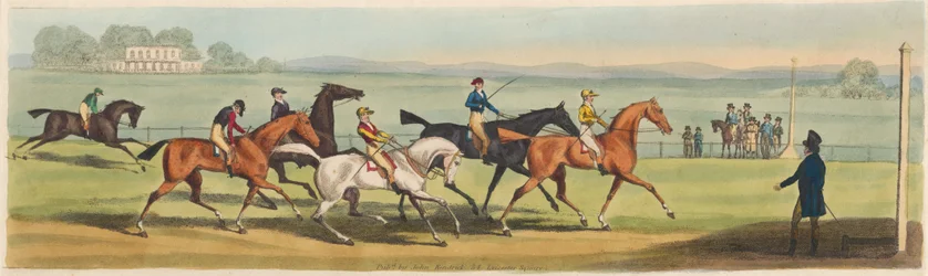 Racing [set of four]: At the Post