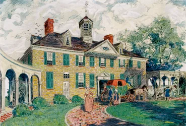 Mount Vernon, near Alexandria, Virginia, USA