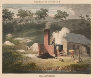Progress of Cotton, #7: Bleaching
