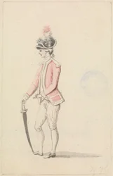 Officer with Cockade and Sword