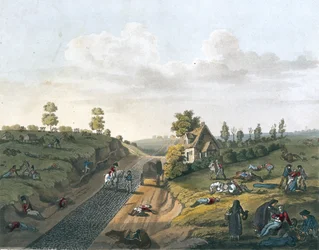 View of the Cottage of Valette, 1817