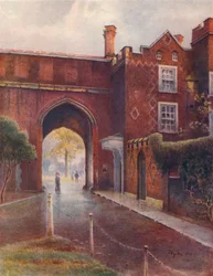Gateway of Richmond Palace, 1910, 1914