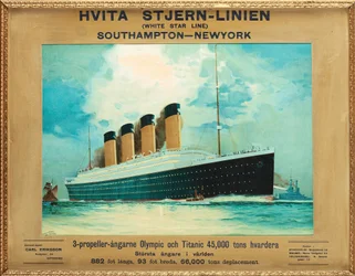 Titanic & Olympic, c. 1911