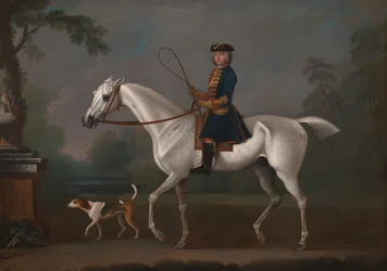 Sir Roger Burgoyne Riding 