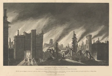 The Great Fire of London, 1666