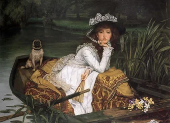 Young Lady in a Boat