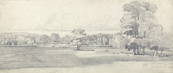 The Old Hall, Tabley, Surrounded by Parkland