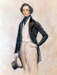 Portrait of Felix Mendelssohn Bartholdy