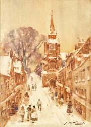 Winter Street Scene