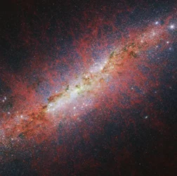 M82 Webb NIRCam – Longer Wavelengths
