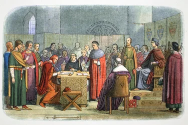 Edward I of England acknowledged as suzerain of Scotland, 1290, 1864