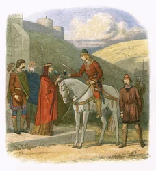 Edward murdered at Corfe