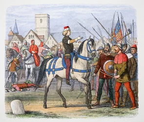 King Richard II meets the rebels at Smithfield, Peasants