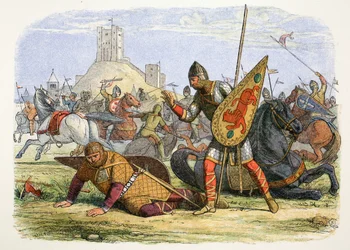 Robert Wounding His Father, King William I, Normandy, 1079