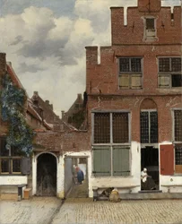 View of Houses in Delft, known as 