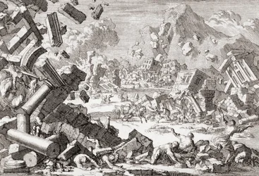 Earthquake of 1667 in Dubrovnik, Croatia