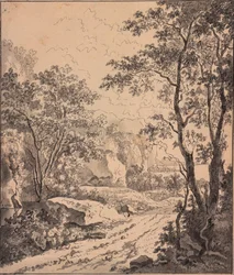 Italian Landscape, Between Ancona and Sinigaglia