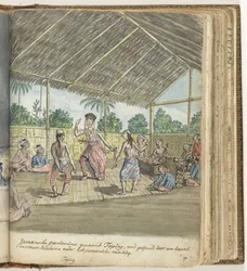 Javanese Pantomime Called 