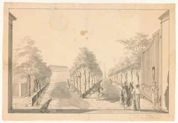 Garden and Driveway of a Country House near Tandjong Priok