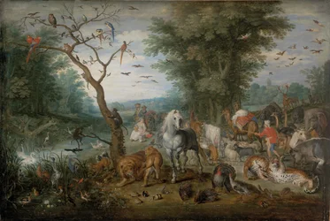 Paradise Landscape with Animals